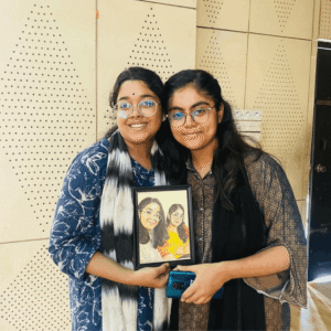 Portrait Gift (A5 Size) with frame.